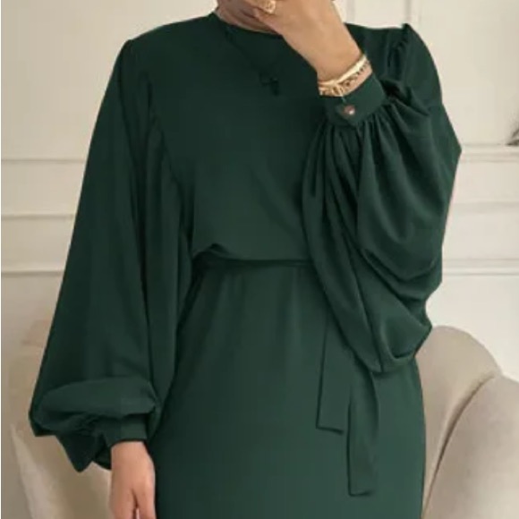 Modest Ramadan Eid Maxi Dress - Picture 2 of 3